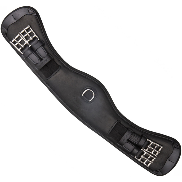 2025 Henry James Saddlery Curved Anatomic Short Girth GRTH-03-SHT - Black
